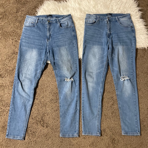 Bundle of 2 FHQ Jeans. Size M. - Picture 3 of 10